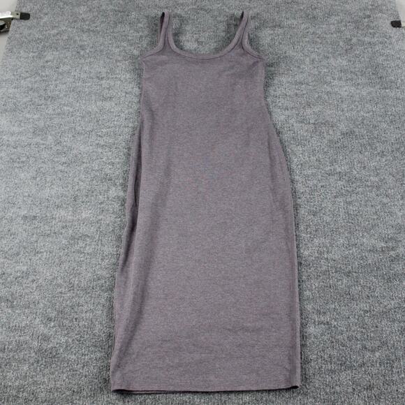 Vuori Dress Womens Small Halo Essential Tank in Sawyer Heather Midi Built Bra - Picture 6 of 14